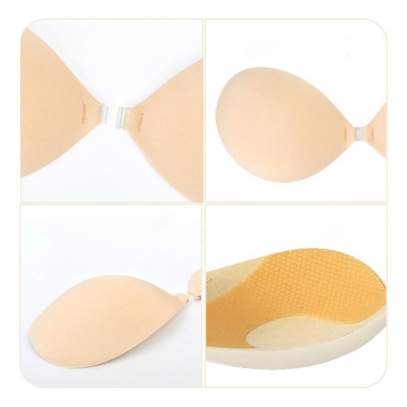 Sutiã Adesivo Push Up com Almo - Push Up Bra Padded avaliação e preço